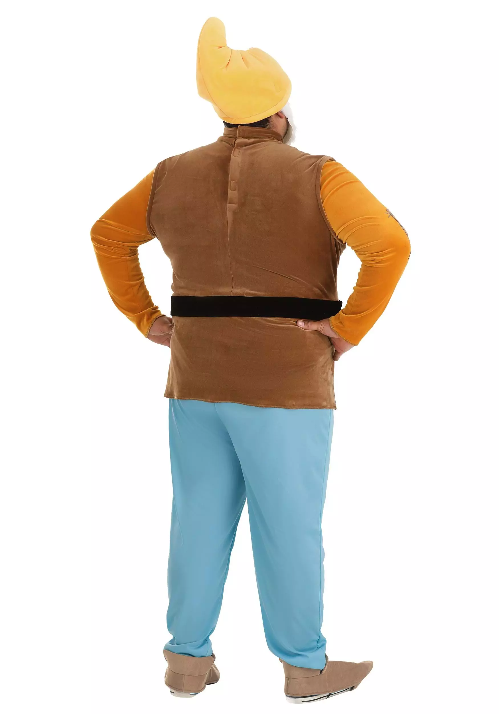 Fun Costumes Plus Size Disney Snow White Happy Dwarf Costume For Men - Image 5