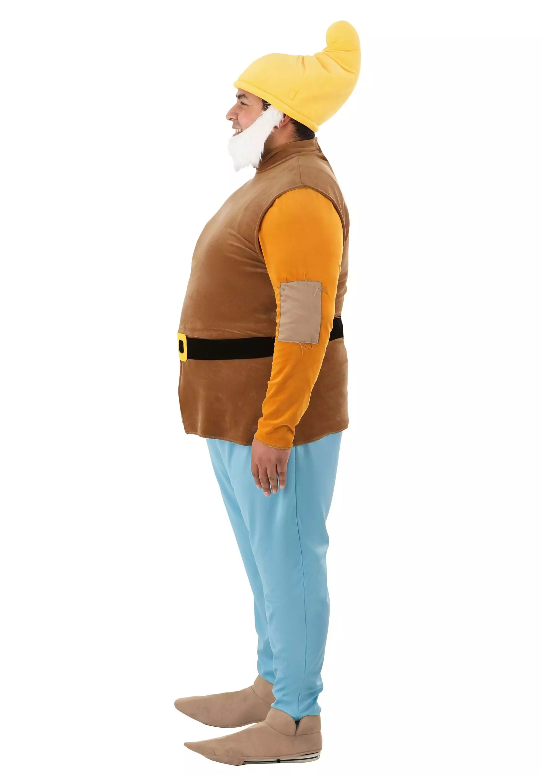 Fun Costumes Plus Size Disney Snow White Happy Dwarf Costume For Men - Image 6