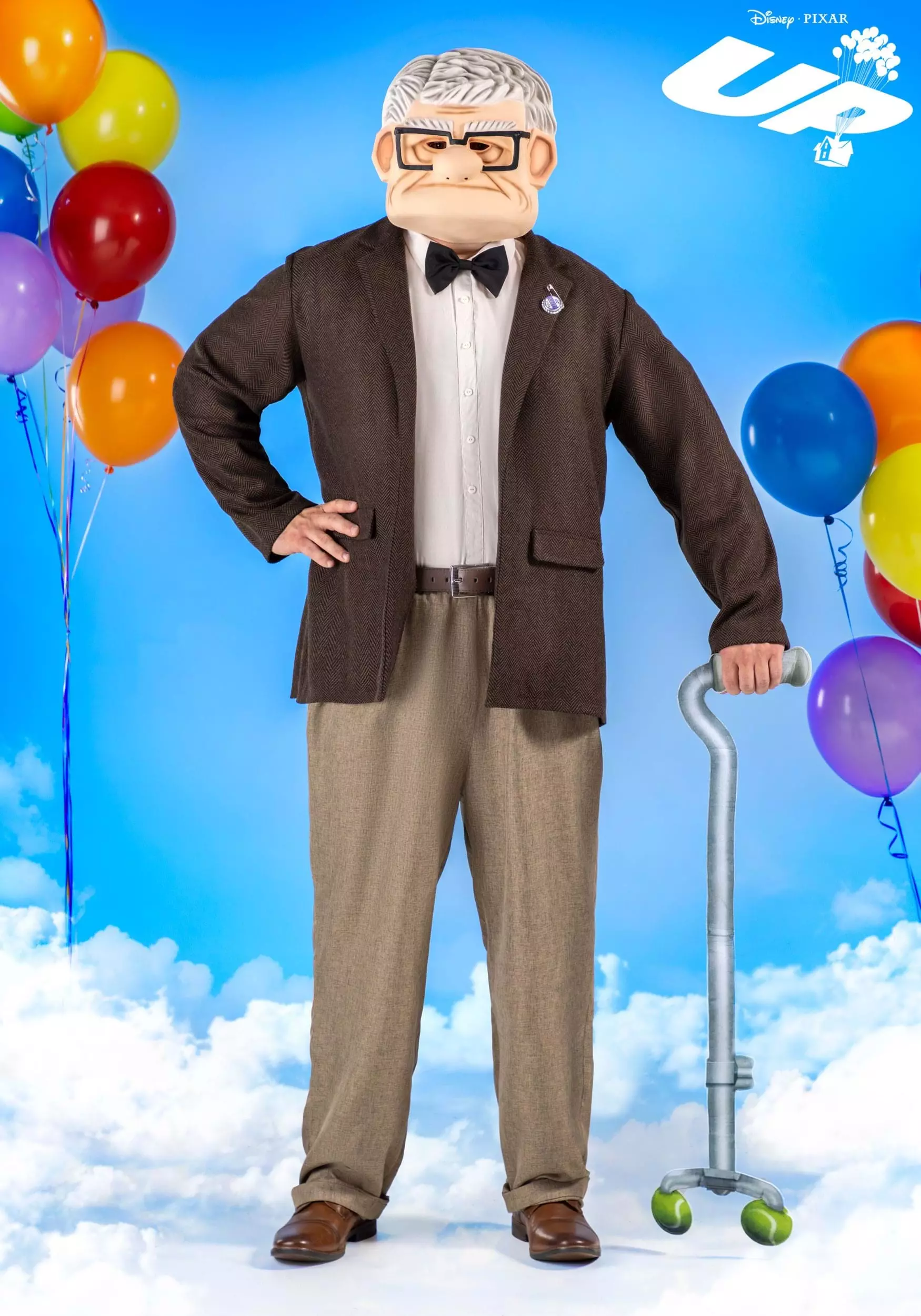 Fun Costumes Plus Size Carl Disney UP Costume For Men