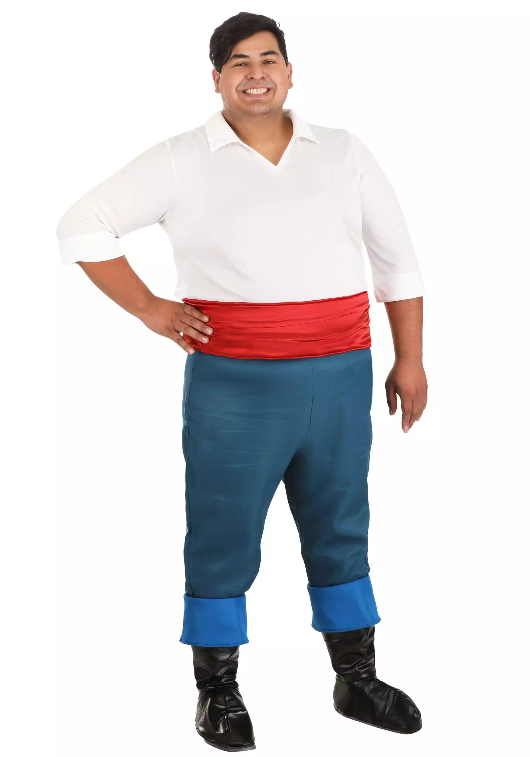 Armada Plus Size Disney Prince Eric Costume For Adults - Image 7
