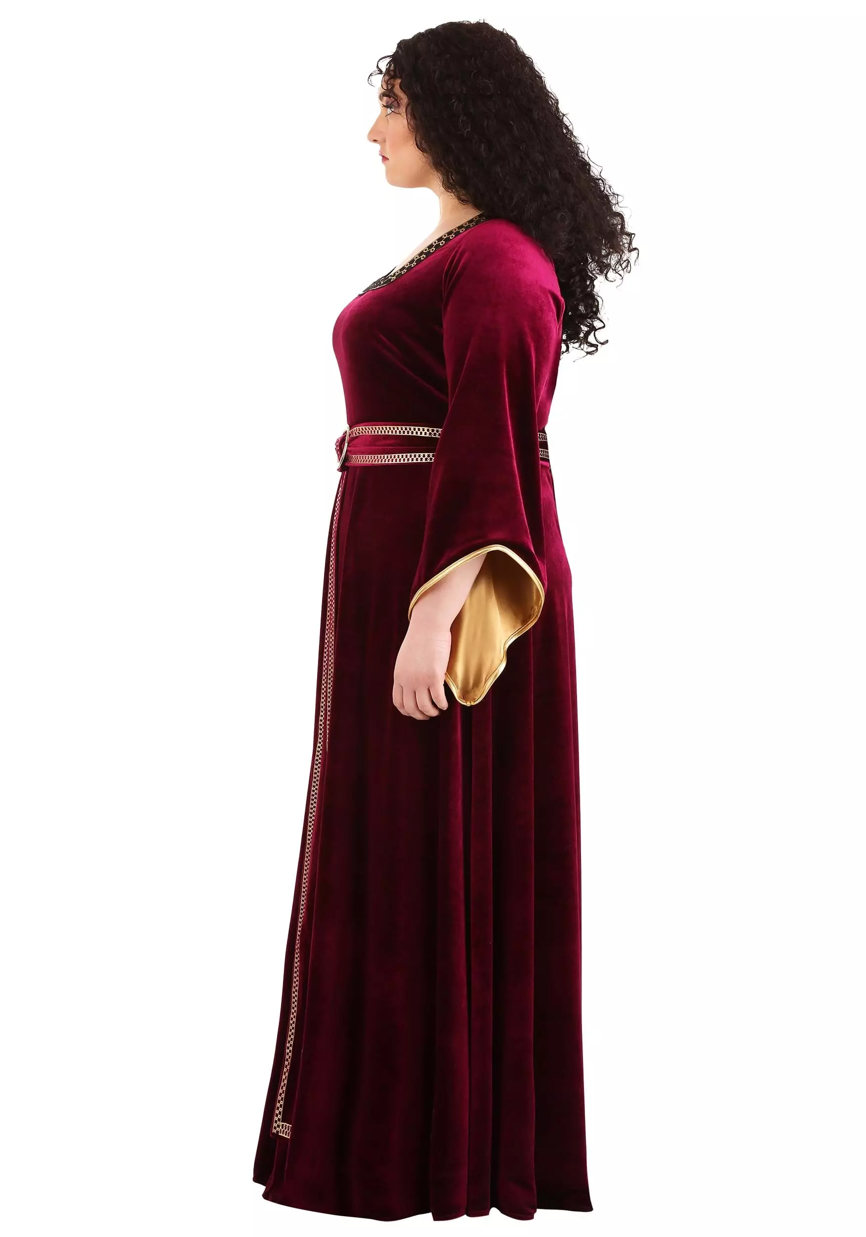Fun Costumes Mother Gothel Costume For Plus Size Women From Disney's Tangled - Image 4