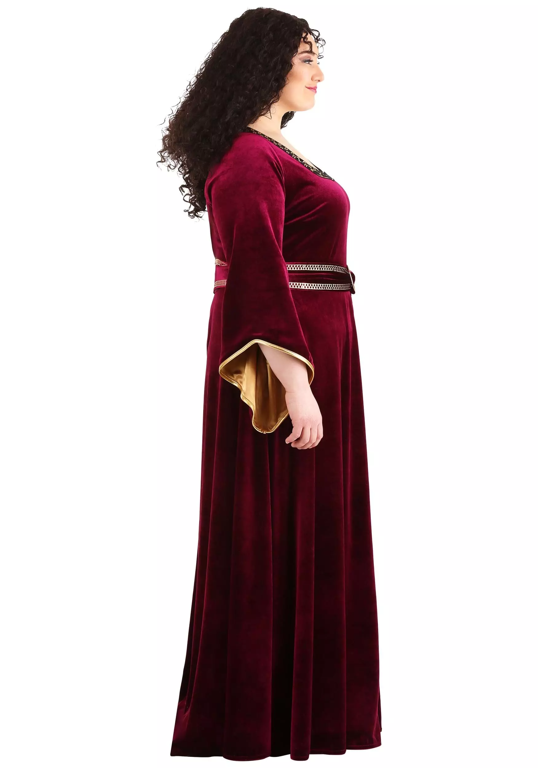 Fun Costumes Mother Gothel Costume For Plus Size Women From Disney's Tangled - Image 5