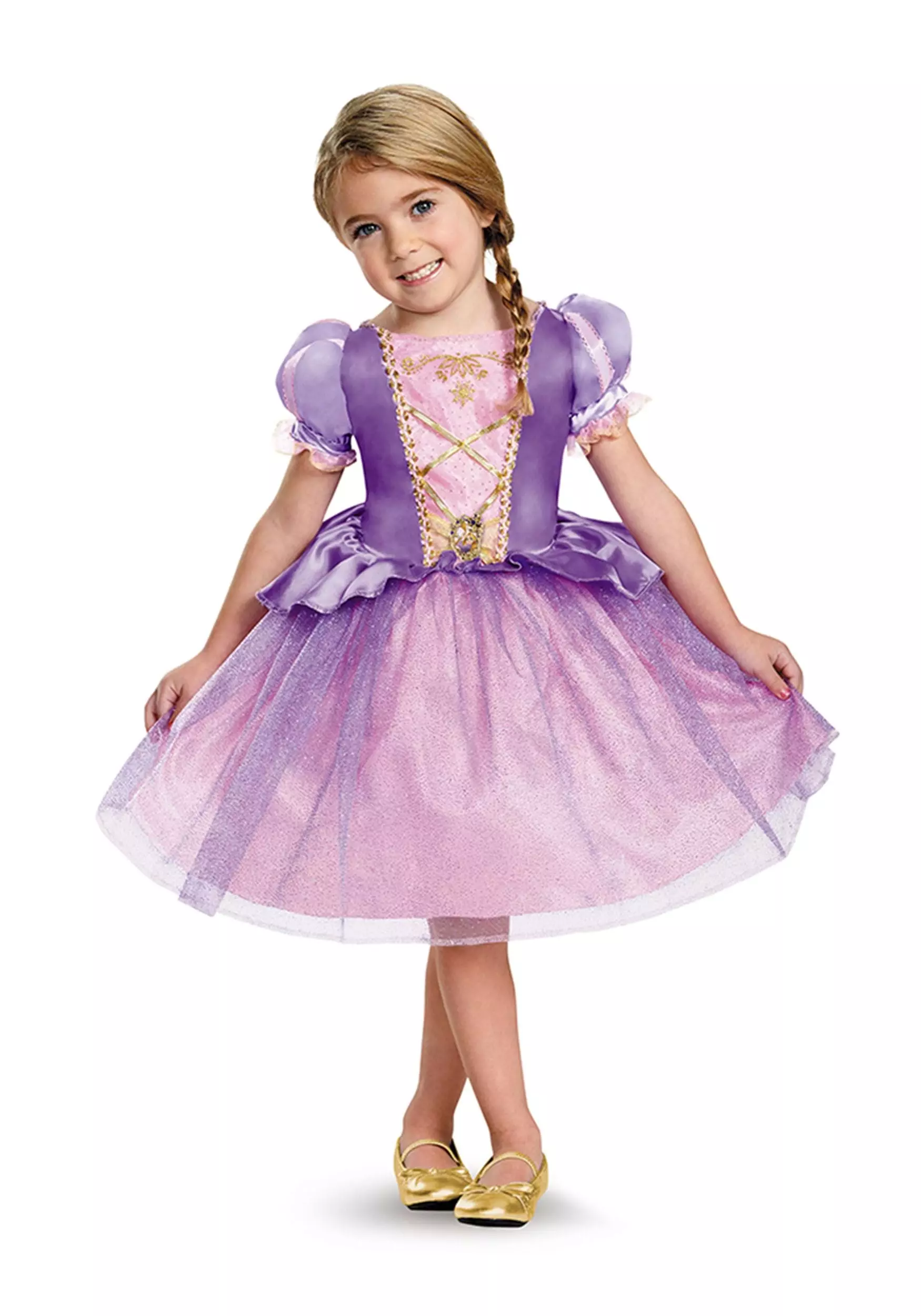 Disguise Tangled Rapunzel Classic Costume For Toddlers