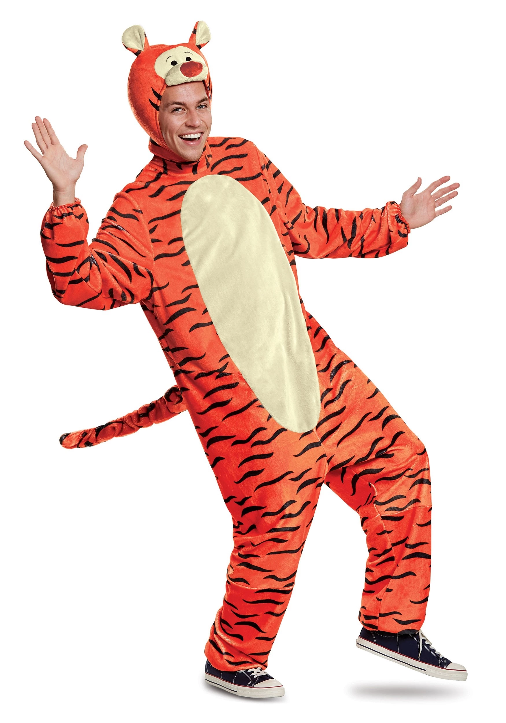 Disguise Limited Deluxe Winnie The Pooh Tigger Costume For Adults - Image 6