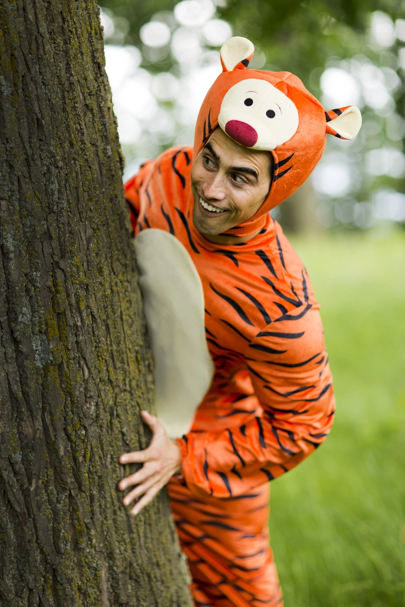 Disguise Limited Deluxe Winnie The Pooh Tigger Costume For Adults - Image 2