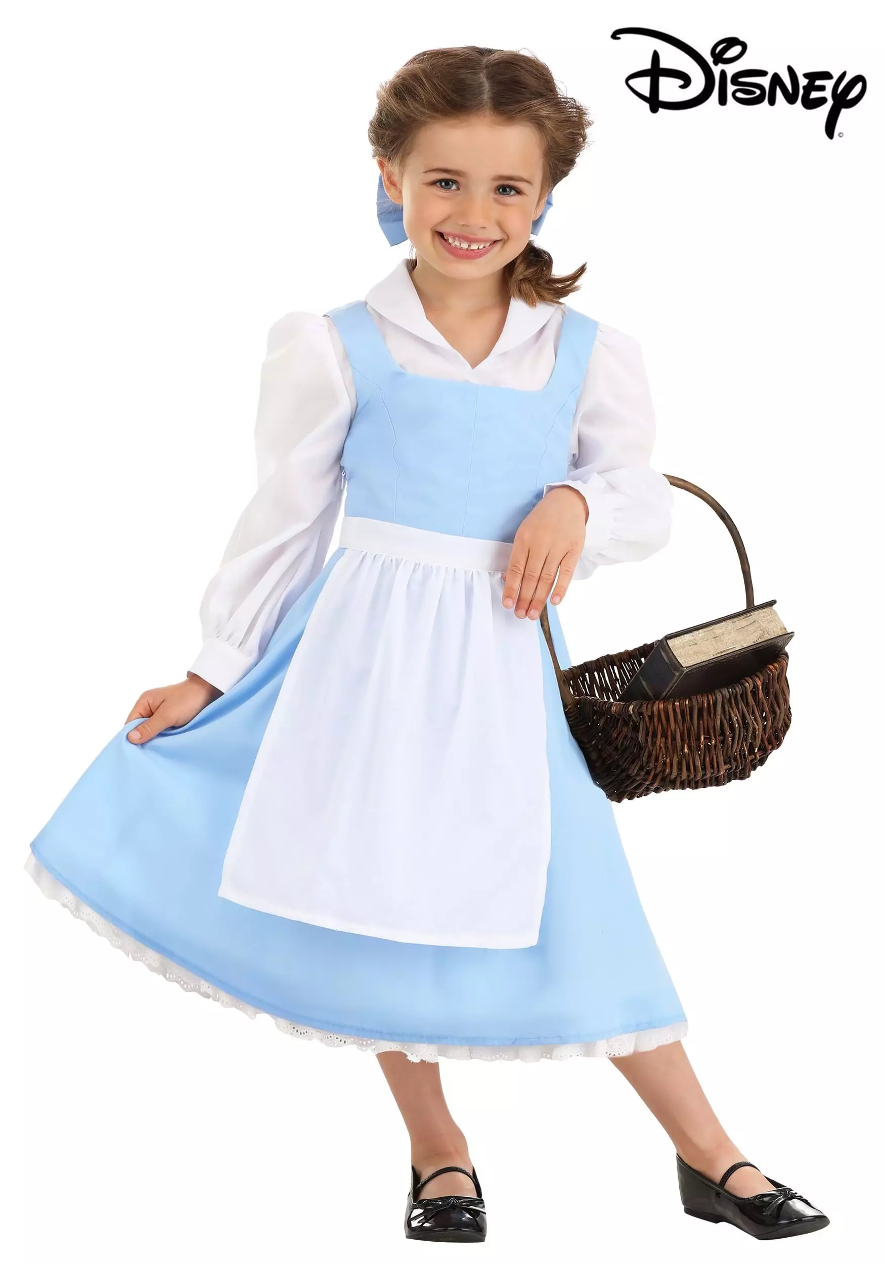 Fun Costumes Belle Blue Dress Costume For Toddlers From Disney's Beauty And The Beast - Image 2