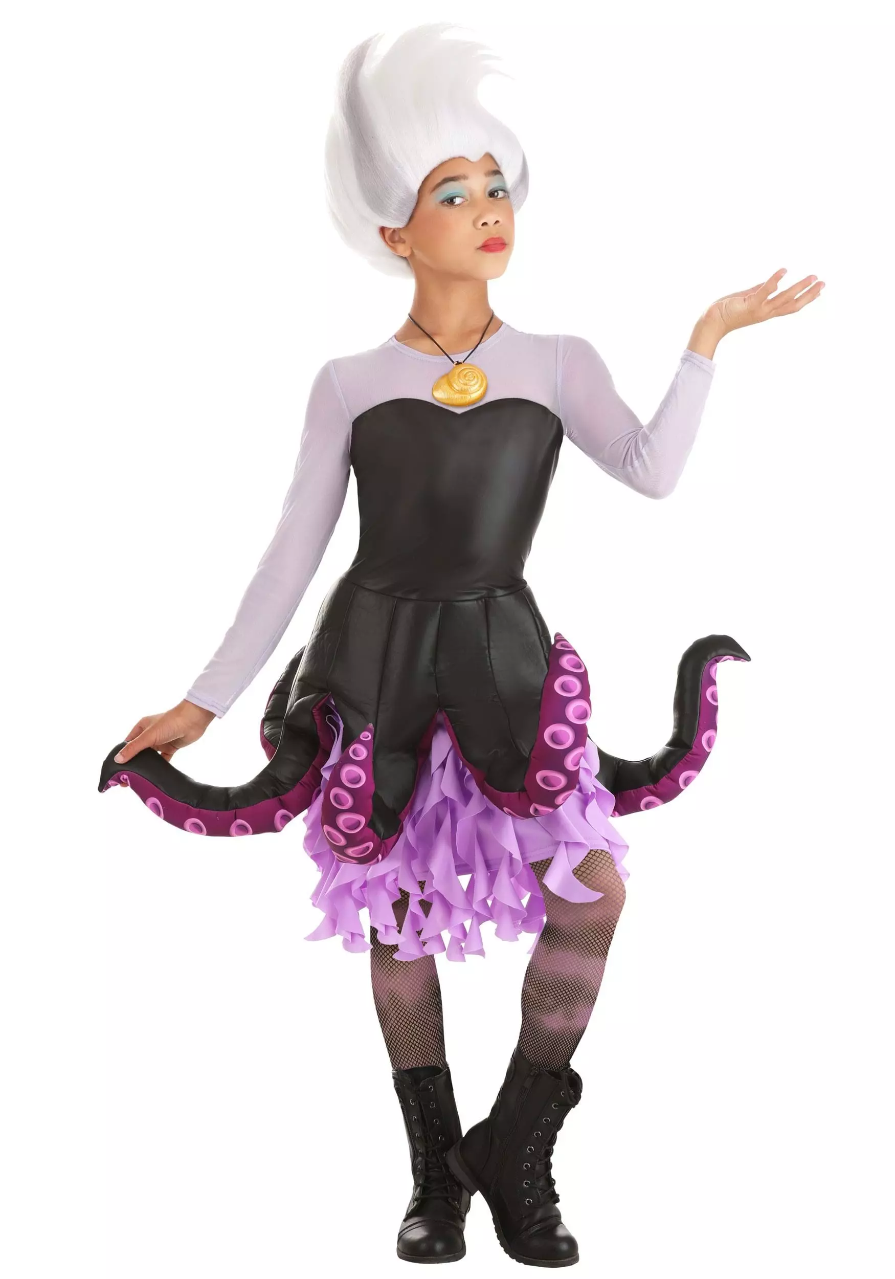 Armada Disney The Little Mermaid Tween Girl's Ursula Costume - Image 9