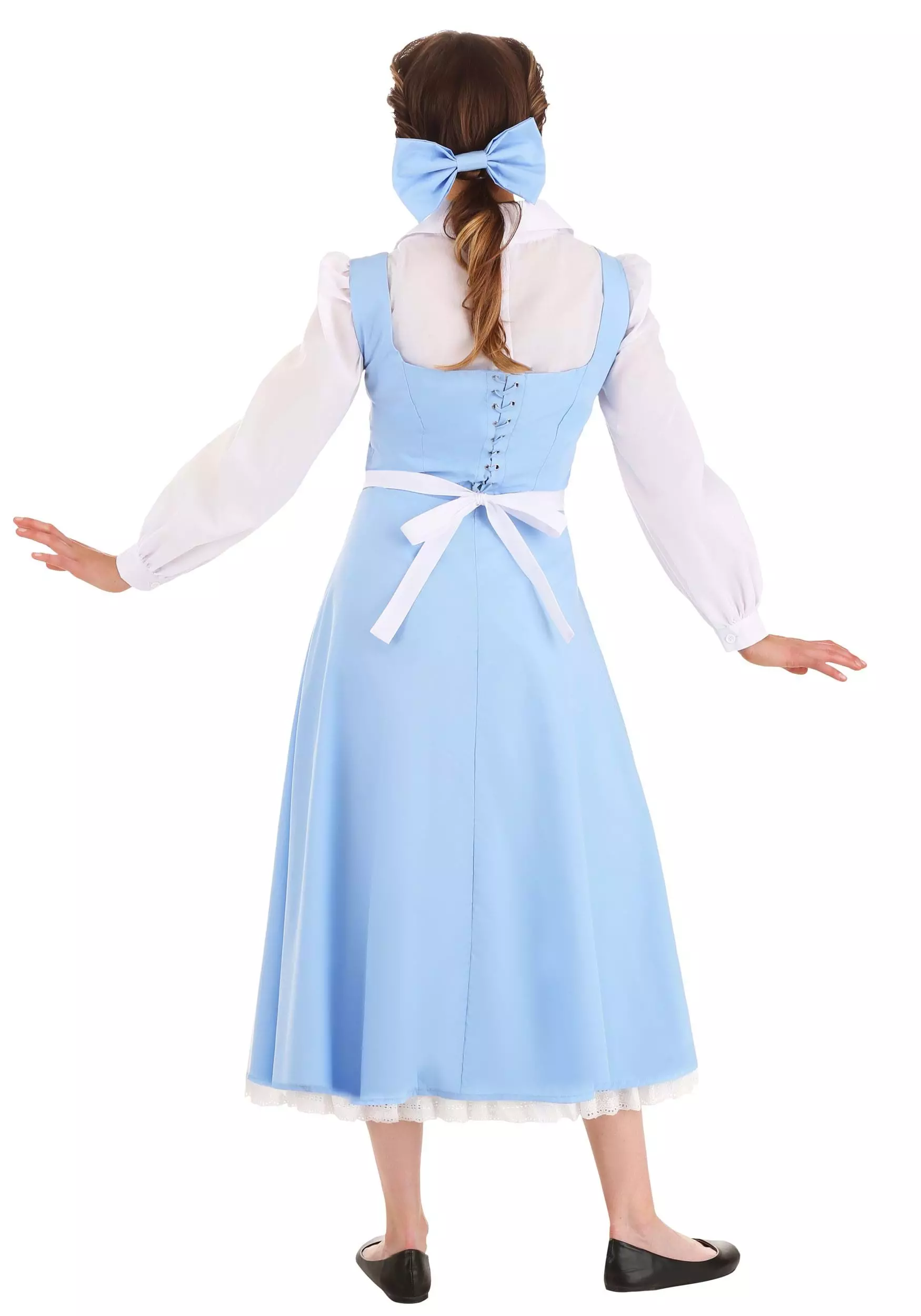 Fun Costumes Belle Blue Dress Costume For Women From Disney's Beauty And The Beast - Image 4