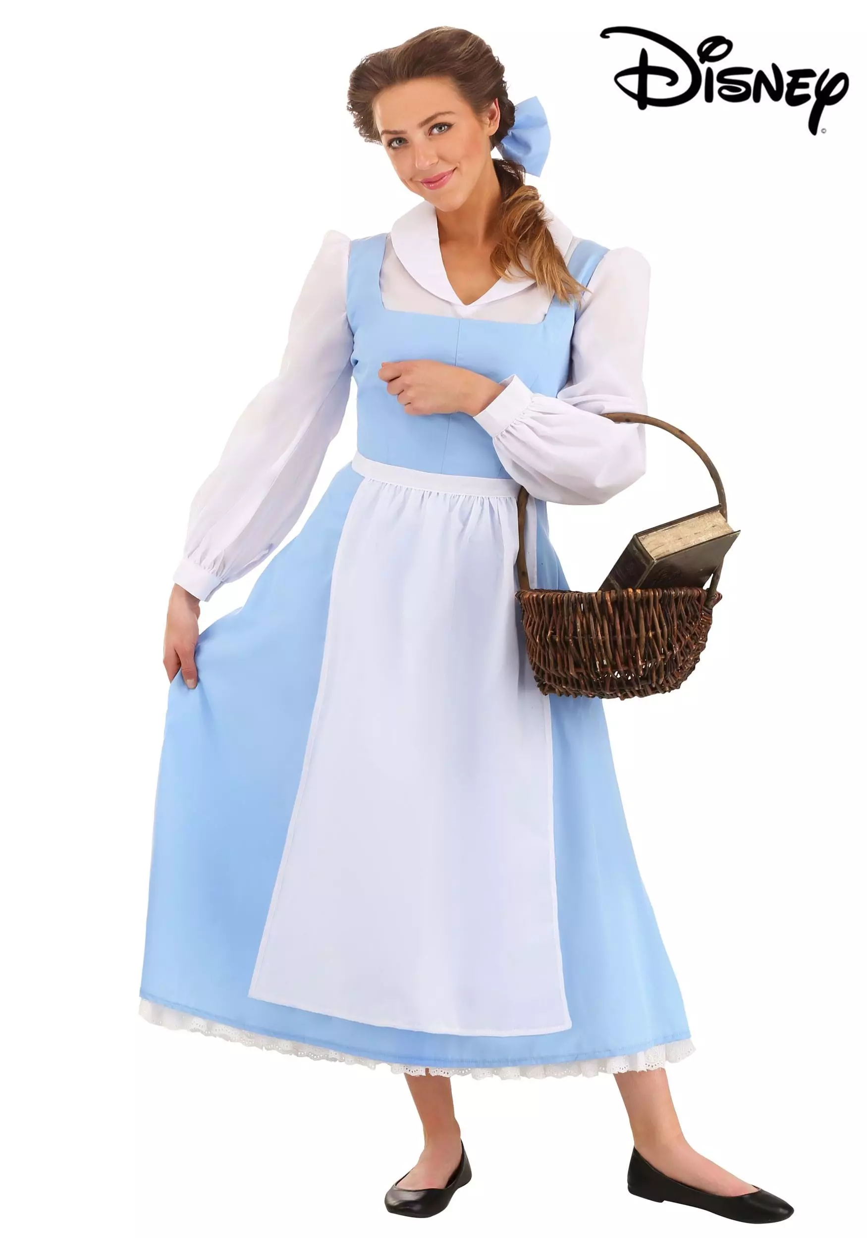 Fun Costumes Belle Blue Dress Costume For Women From Disney's Beauty And The Beast - Image 3