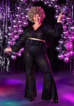 Armada Women's Disco Queen Plus Size Costume