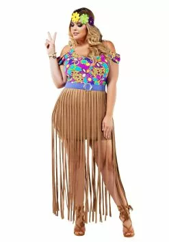 Starline, LLC. Plus Size Women's Hippie Costume