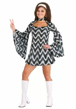 Fun Costumes Silver Queen Disco Costume For Women