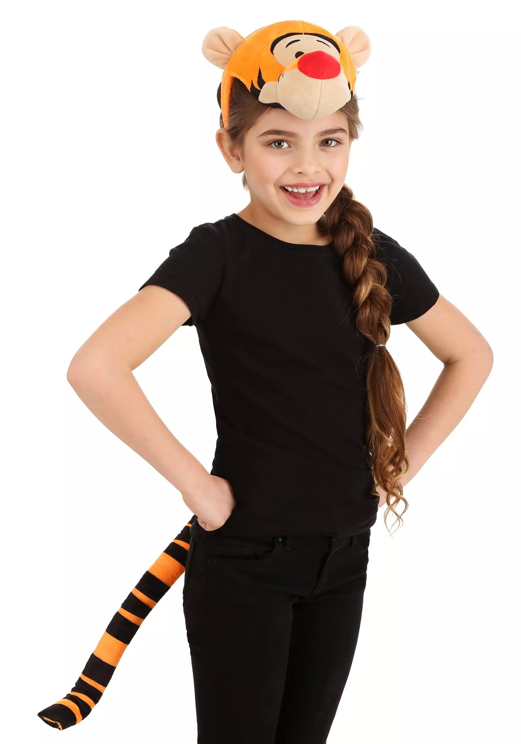 Elope Disney Winnie The Pooh Tigger Soft-Sculpted Headband & Tail Accessory Kit - Image 2